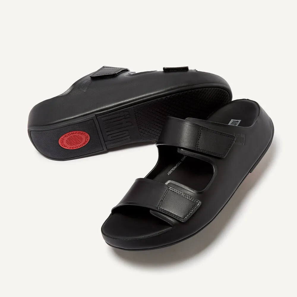 รองเท้าแตะแบบสวม ผู้ชาย รุ่น SAMEL MENS ADJUSTABLE LEATHER SLIDES