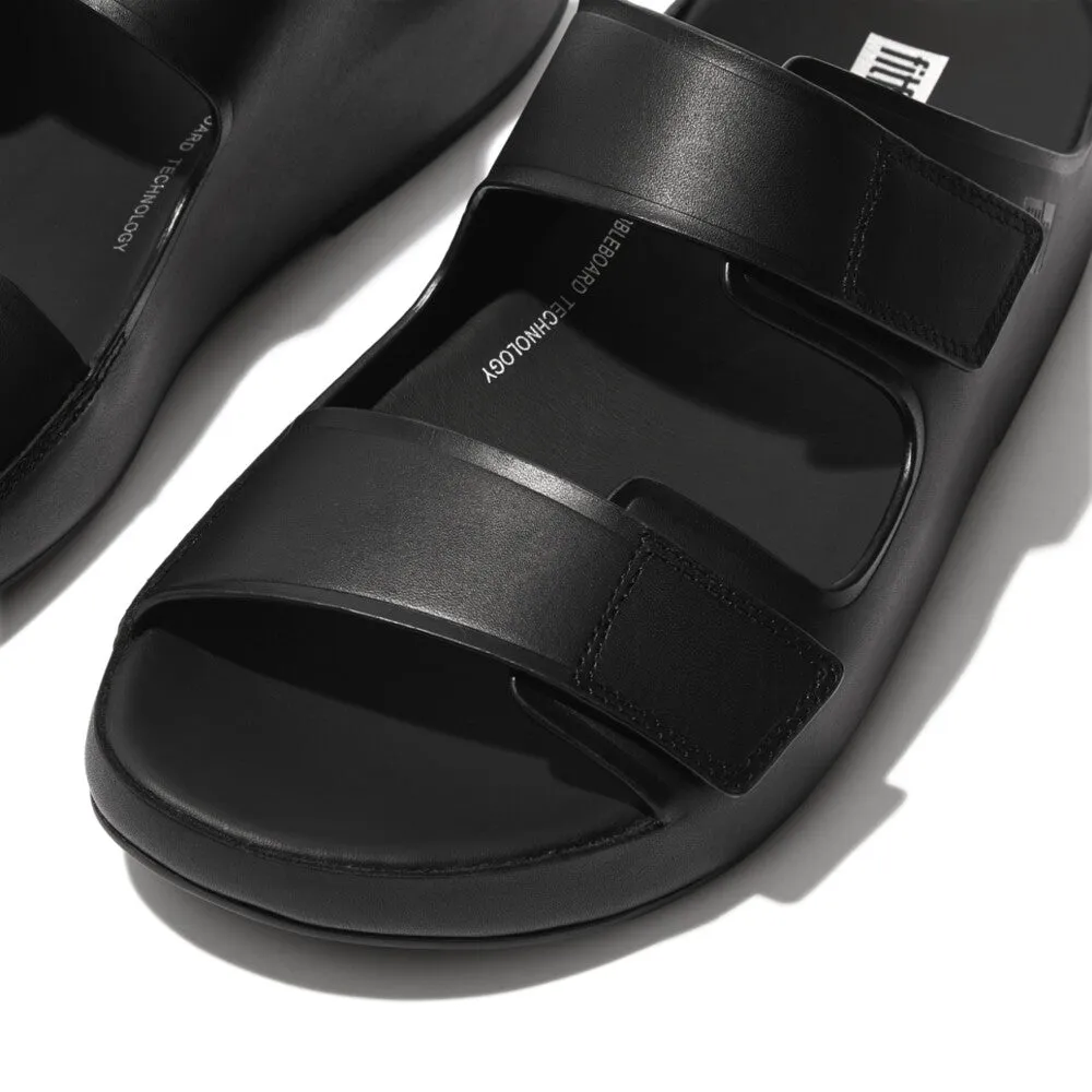 รองเท้าแตะแบบสวม ผู้ชาย รุ่น SAMEL MENS ADJUSTABLE LEATHER SLIDES