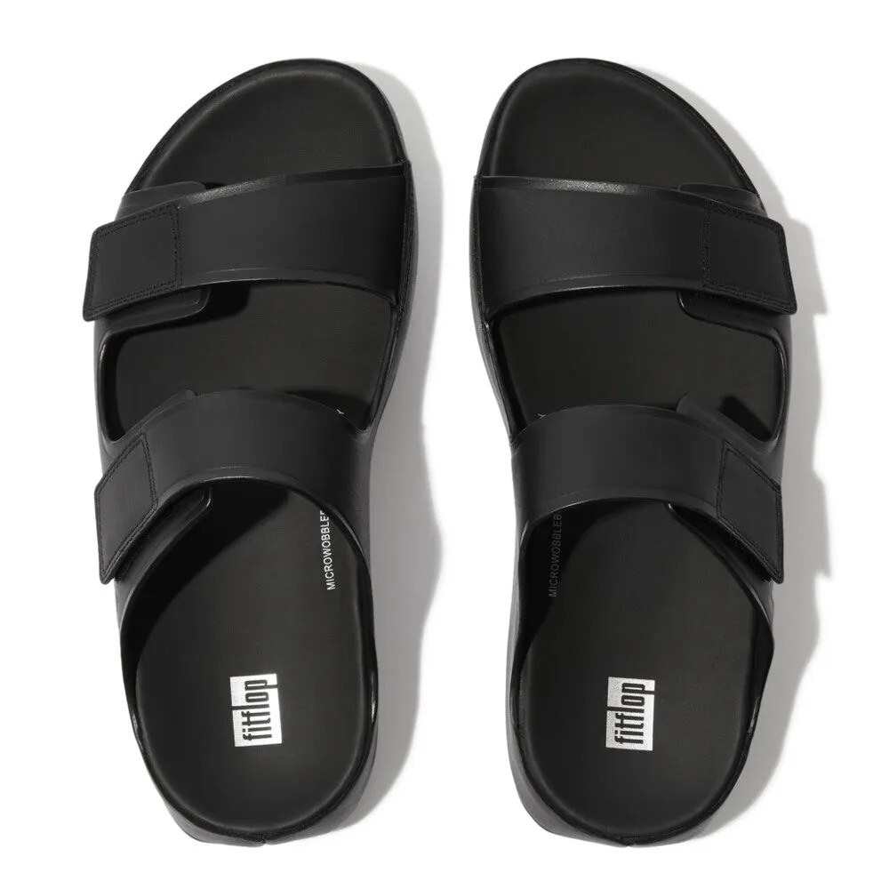 รองเท้าแตะแบบสวม ผู้ชาย รุ่น SAMEL MENS ADJUSTABLE LEATHER SLIDES