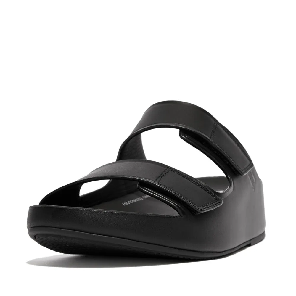 รองเท้าแตะแบบสวม ผู้ชาย รุ่น SAMEL MENS ADJUSTABLE LEATHER SLIDES