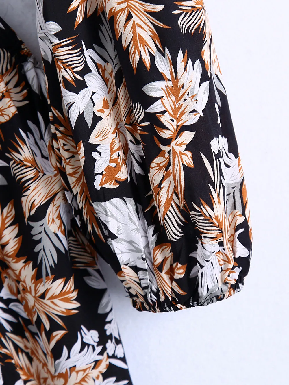 Athena Floral Beach Long Dress