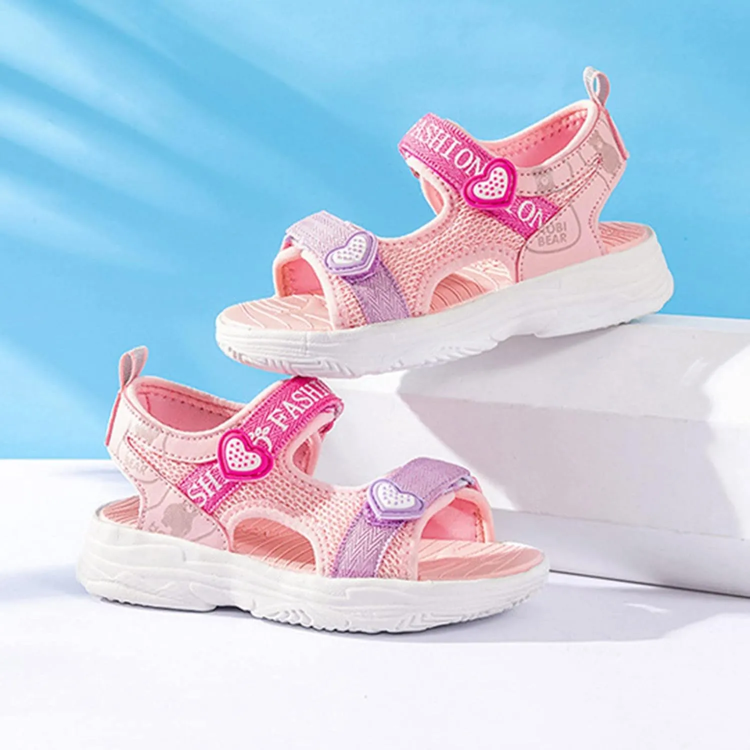 Athletic Sandals for Girls Outdoor Hiking Sandals Summer Beach Adjustable Strap Sport Sandal Little Boy Sandals
