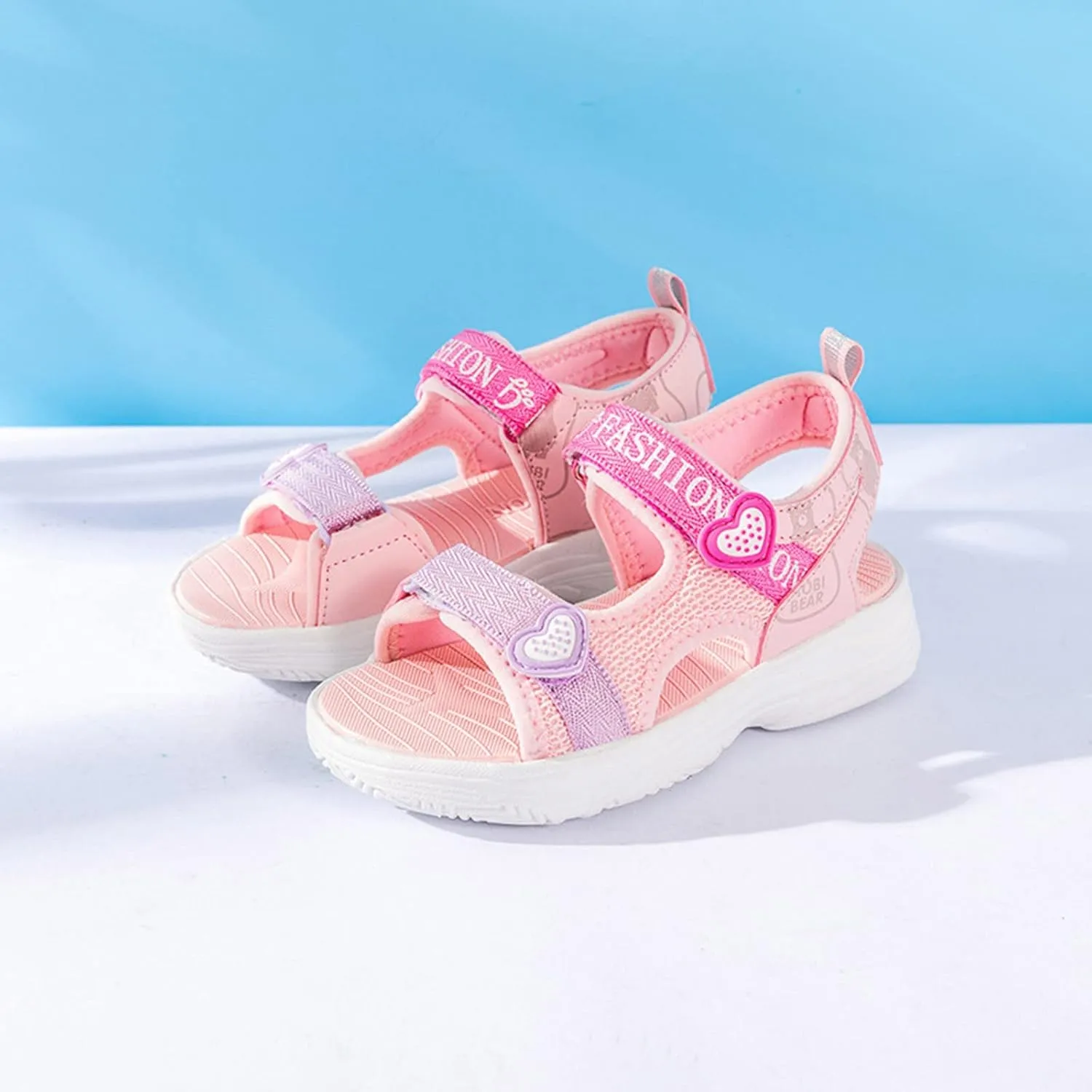 Athletic Sandals for Girls Outdoor Hiking Sandals Summer Beach Adjustable Strap Sport Sandal Little Boy Sandals