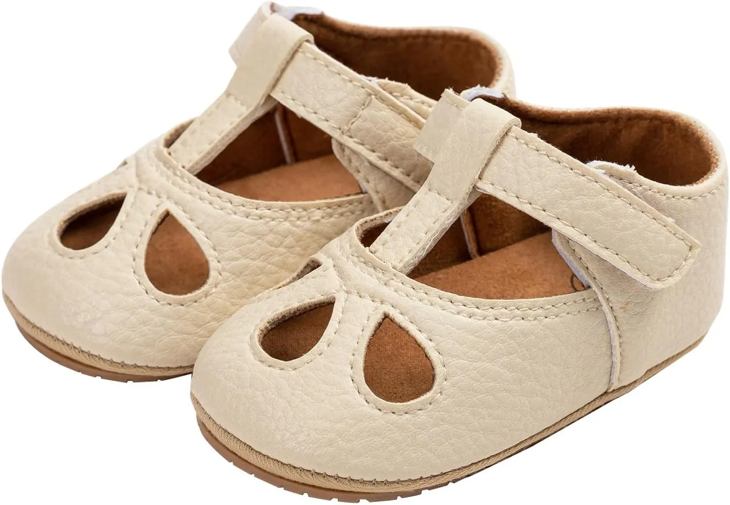 Baby Girls Boys Sandals Non Slip Flats Adjustable Straps Close Toe Water Shoes Infant Comfortable Beach Casual Sandals