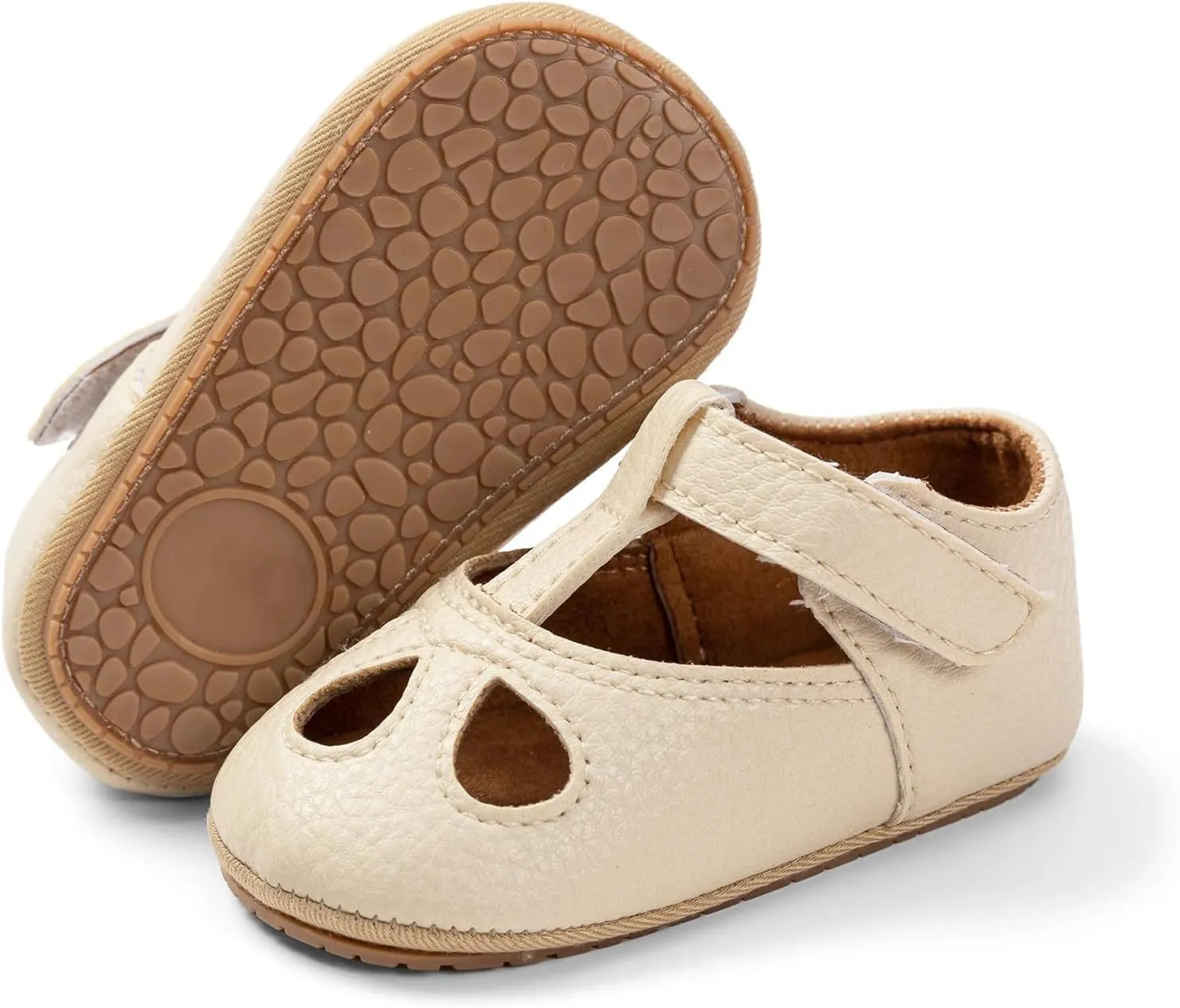 Baby Girls Boys Sandals Non Slip Flats Adjustable Straps Close Toe Water Shoes Infant Comfortable Beach Casual Sandals