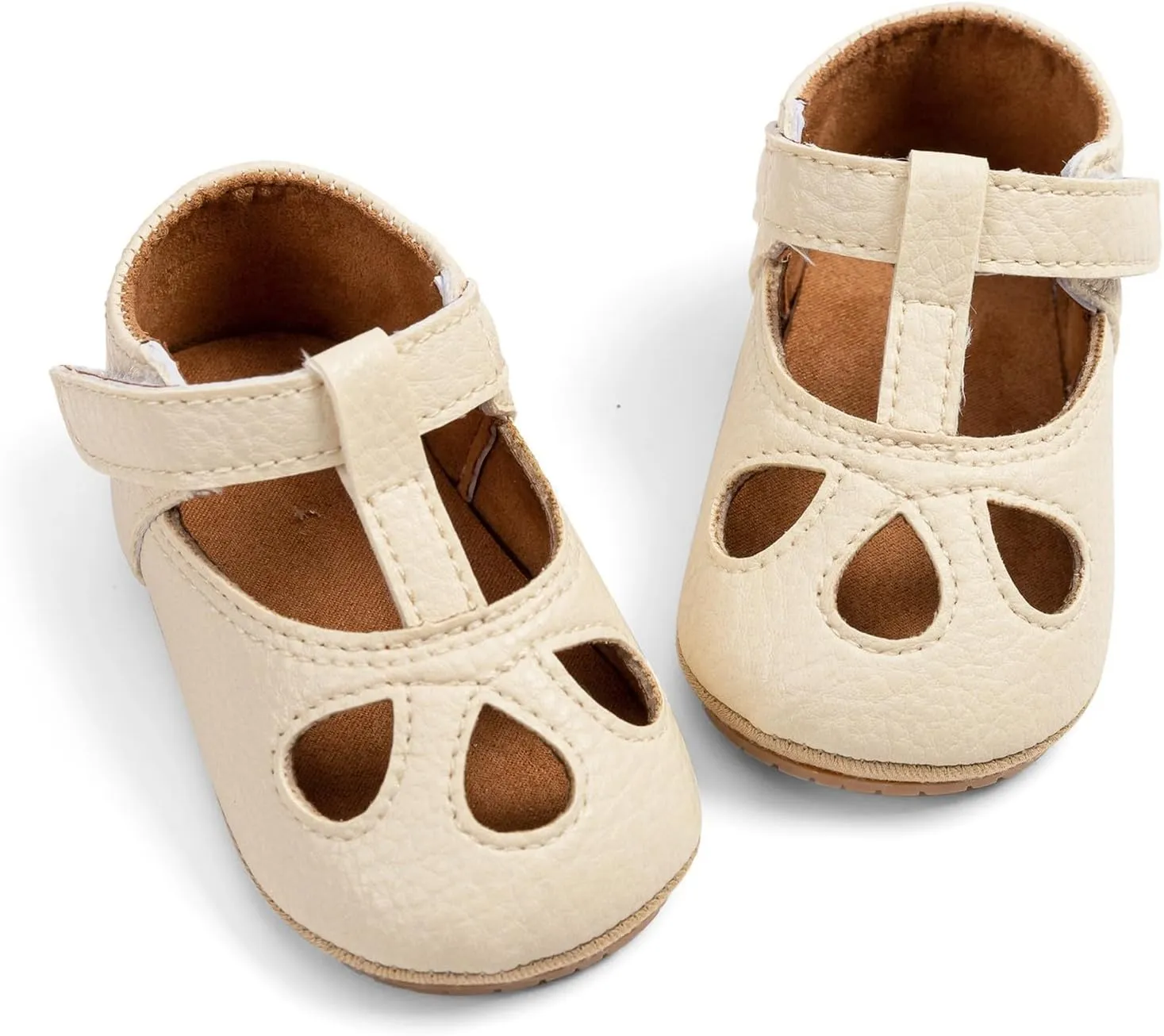 Baby Girls Boys Sandals Non Slip Flats Adjustable Straps Close Toe Water Shoes Infant Comfortable Beach Casual Sandals