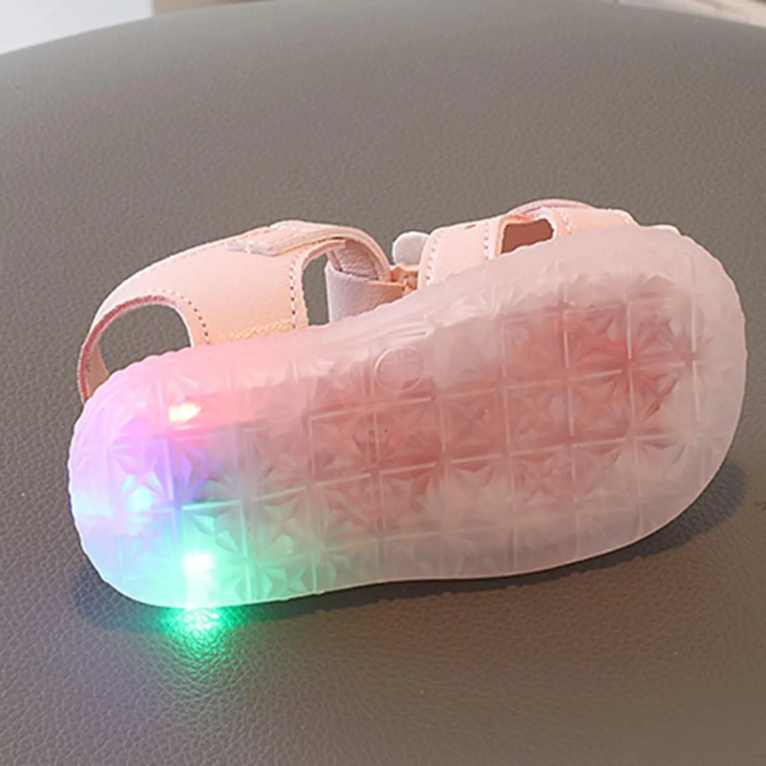 Children Shoes Flat Comfortable Soft Sandals Soft Sole Toddler Shoes Baotou Princess Light Shoes Boys Slides Size 13