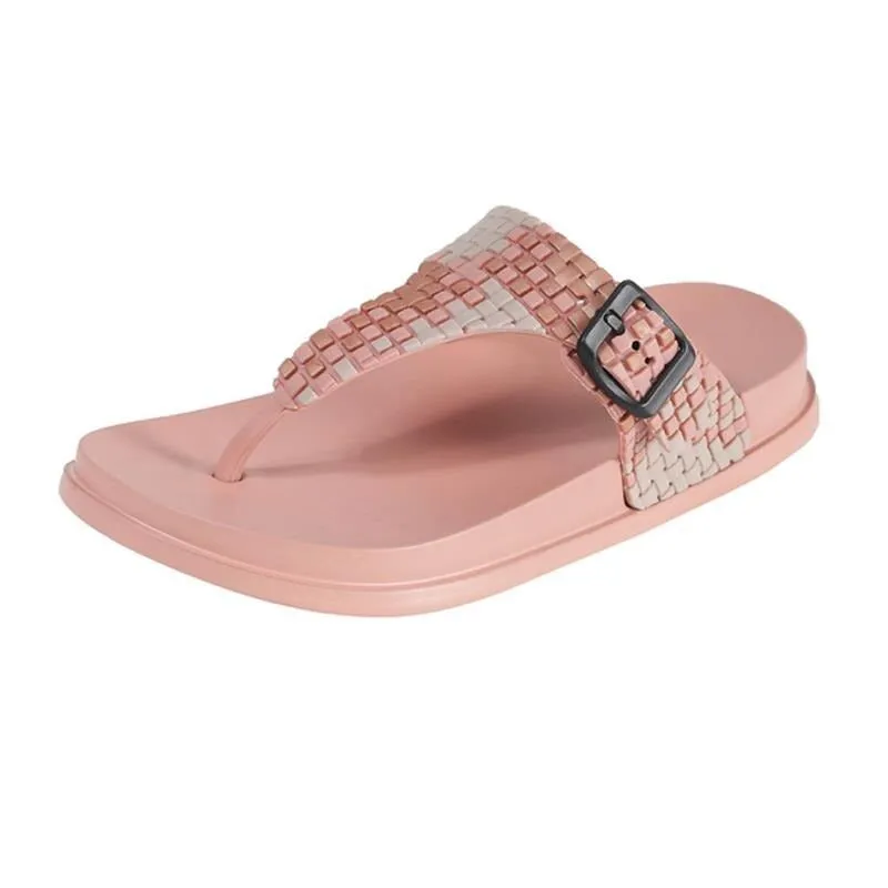 Cuzcare Orthopedic Women Sandal Arch Support Open Toe Elastic Summer