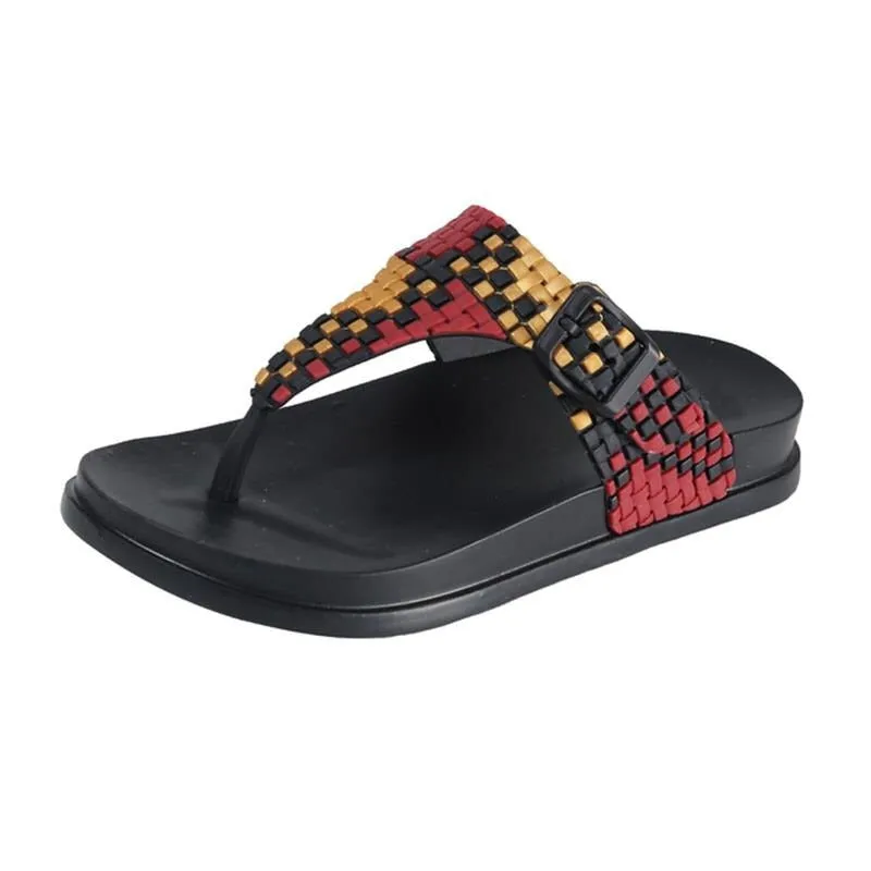 Cuzcare Orthopedic Women Sandal Arch Support Open Toe Elastic Summer