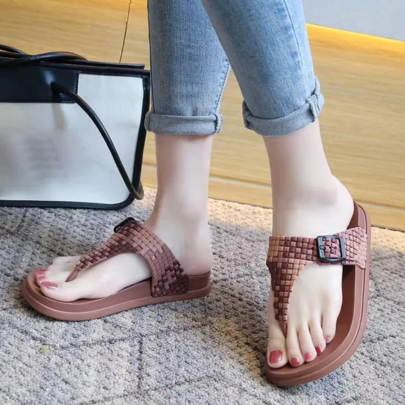 Cuzcare Orthopedic Women Sandal Arch Support Open Toe Elastic Summer
