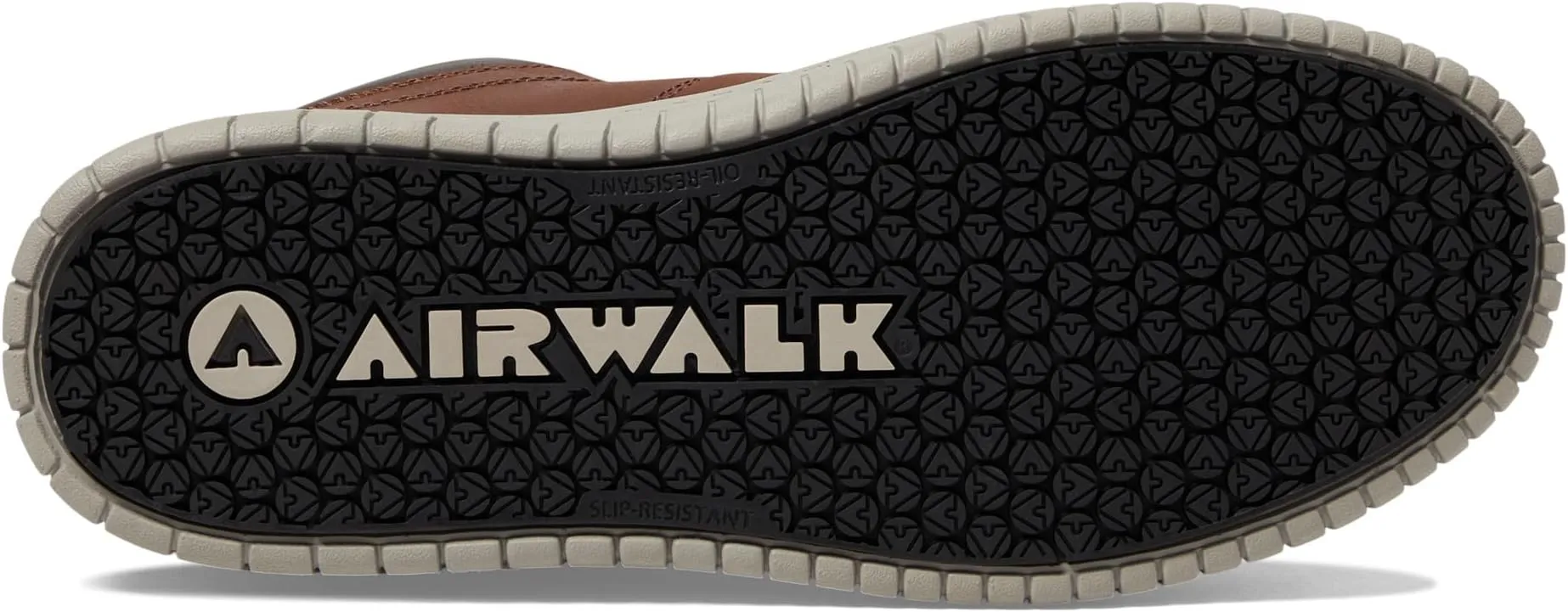 Deuce Mid Comp Toe SD10 SR Airwalk Work Work Shoes, Tan/Brown