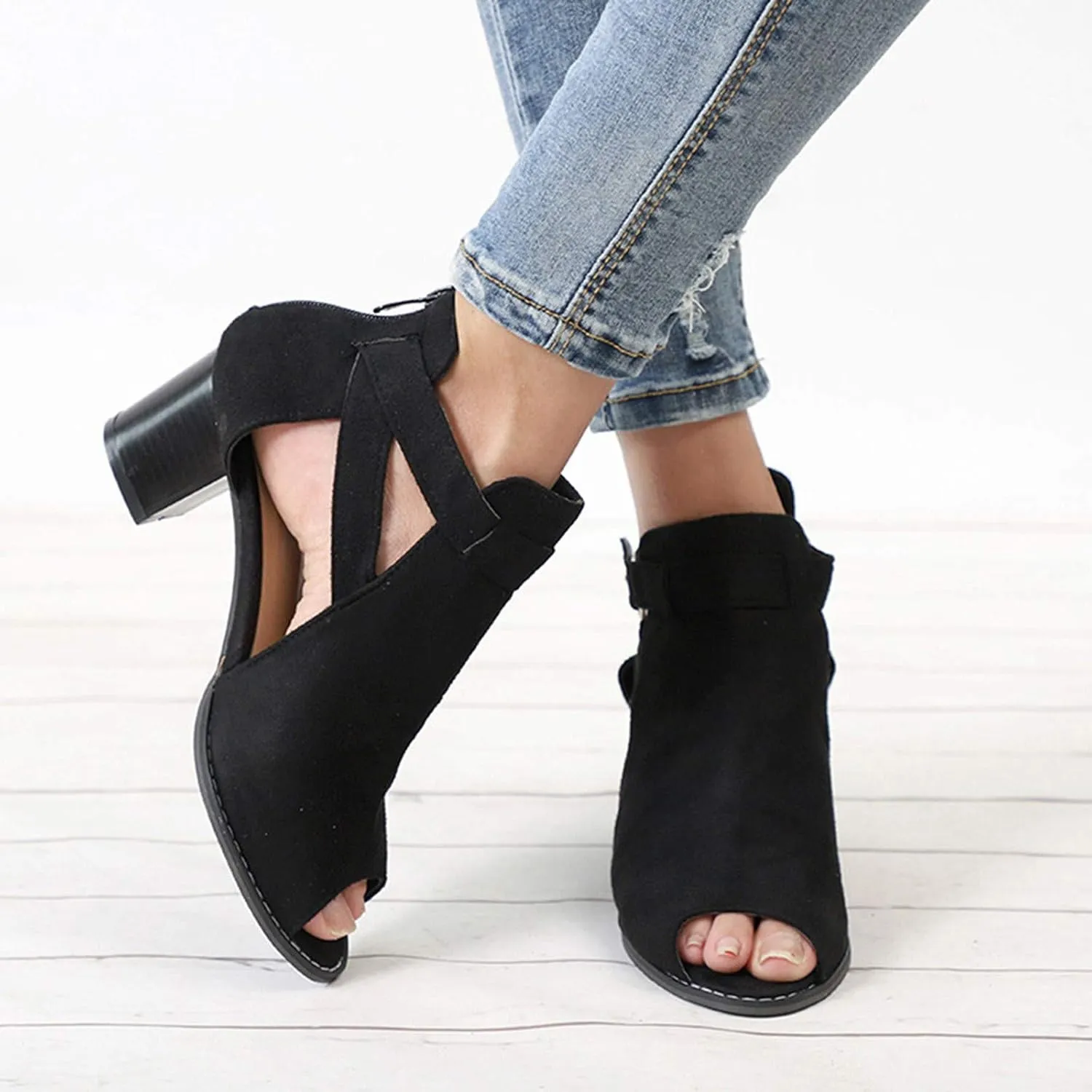 Dress Sandals for Women, Sandals Women Rhinestones Comfy Ankle Sandal Bling Hollow Out Shoes Summer Sandals