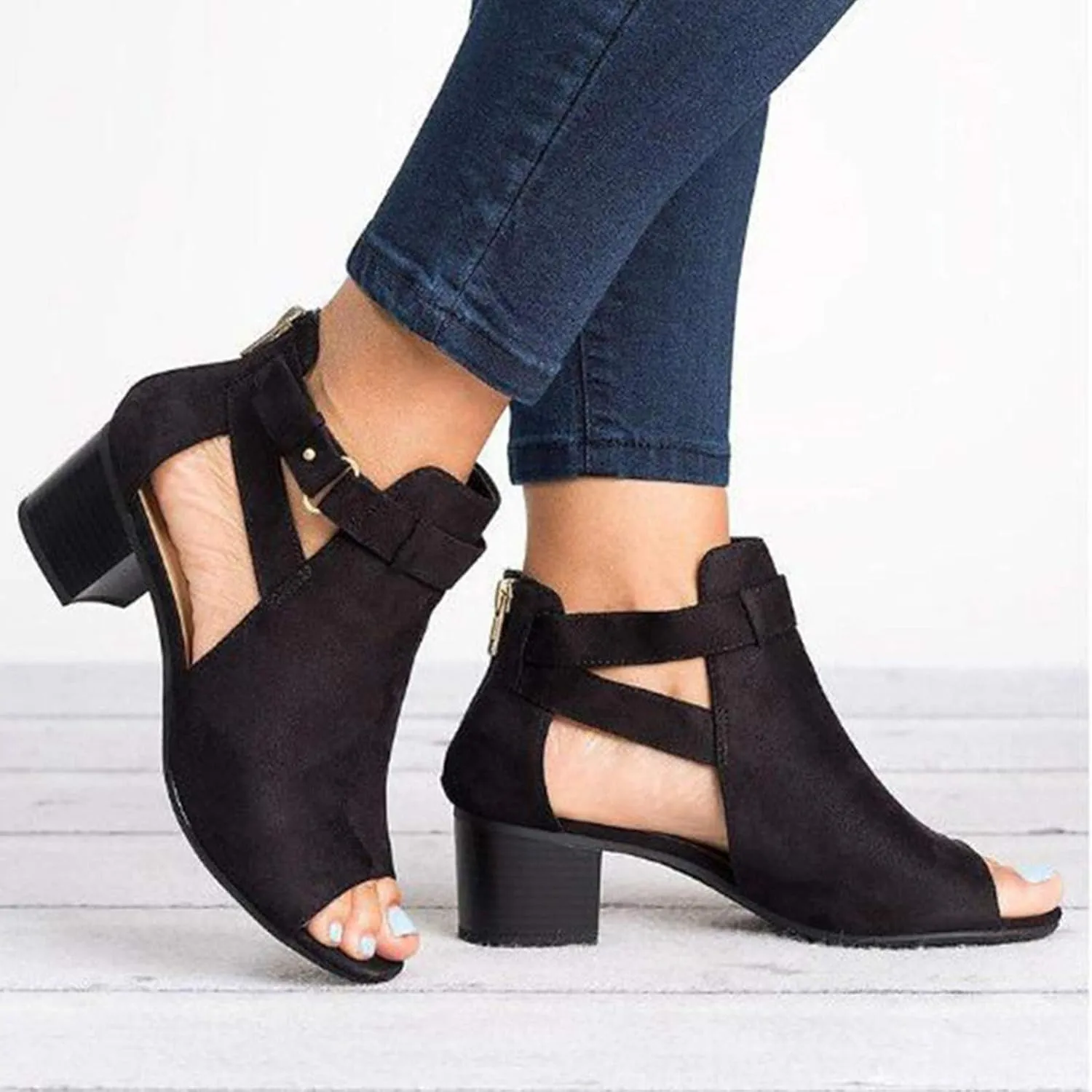 Dress Sandals for Women, Sandals Women Rhinestones Comfy Ankle Sandal Bling Hollow Out Shoes Summer Sandals