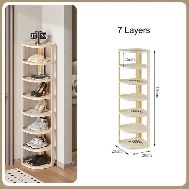Elegance Corner Shoe Tower