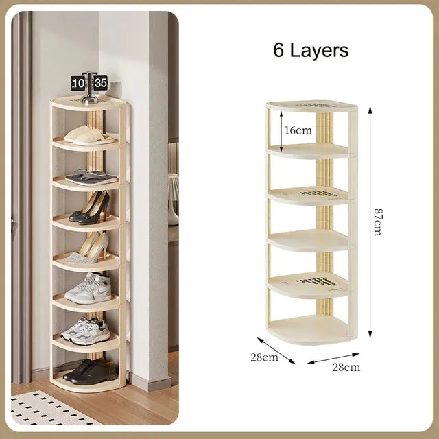 Elegance Corner Shoe Tower