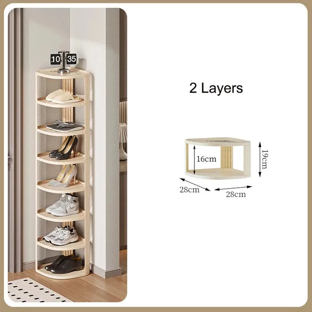 Elegance Corner Shoe Tower