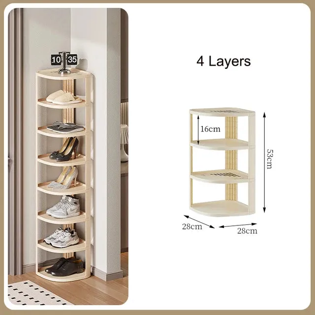 Elegance Corner Shoe Tower