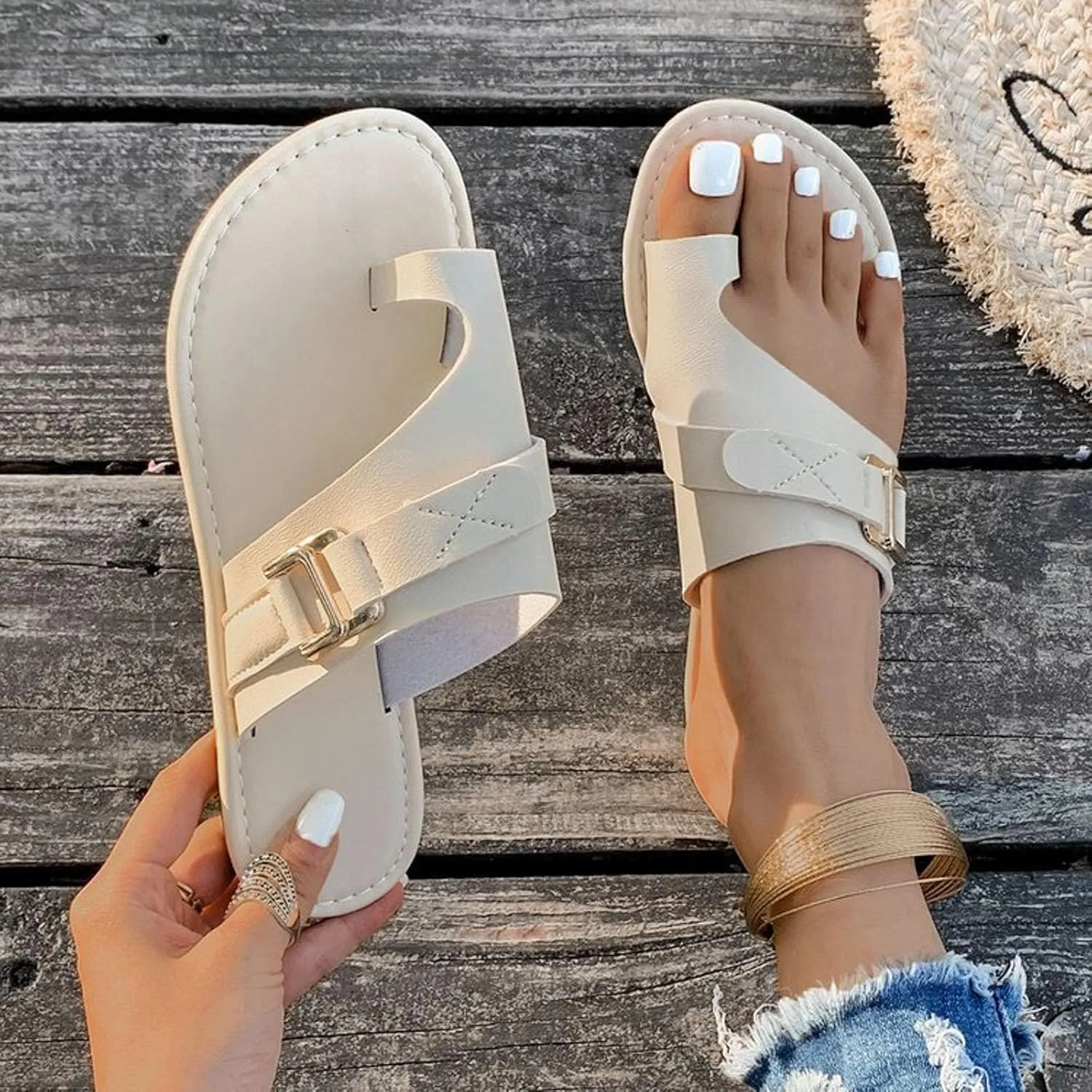 Fashion Slides Slippers for Summer Summer Home Household Indoor Slip Thick Soled PVC Women Slippers