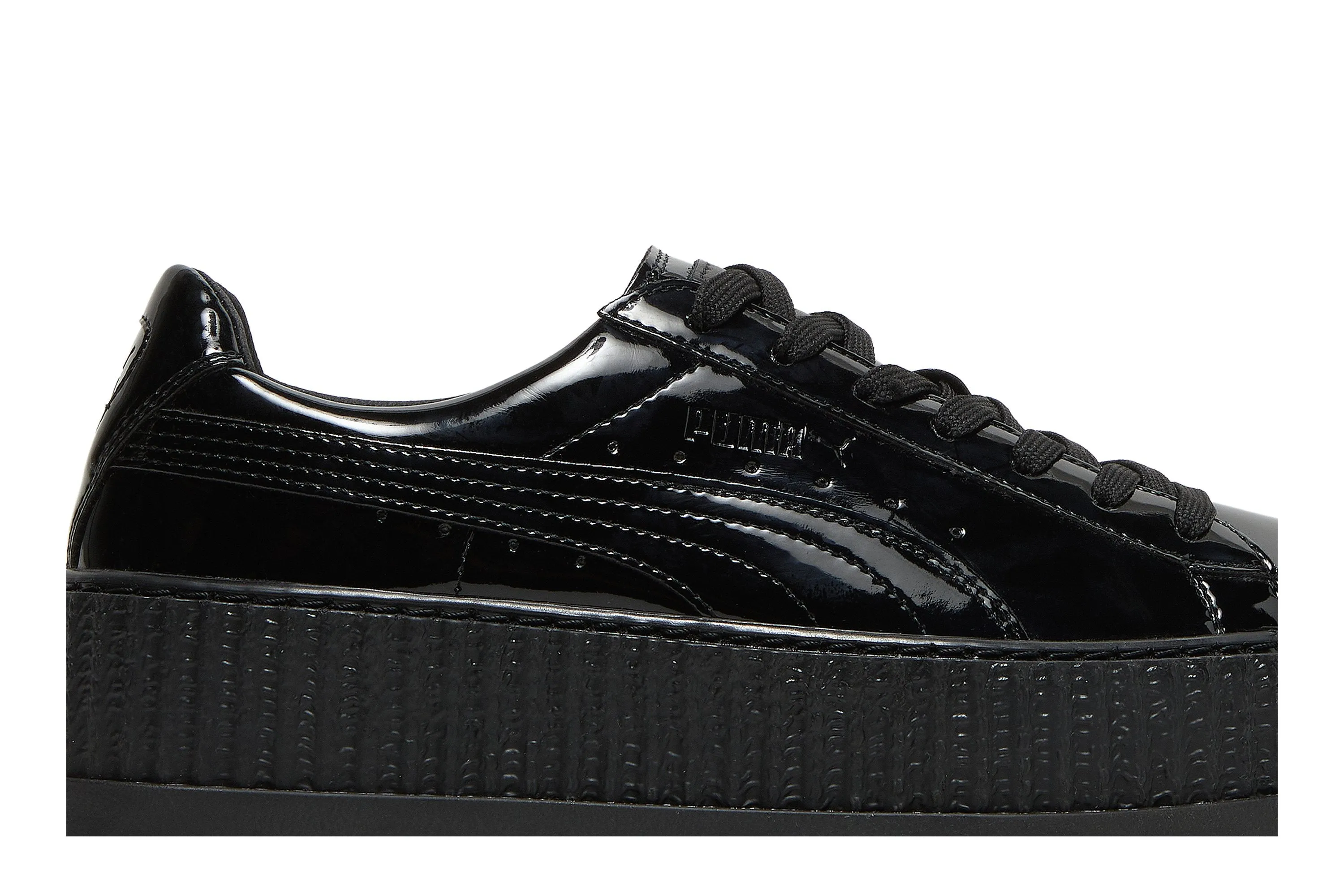 Fenty x Wmns Pointy Creeper Patent Puma sneakers, black