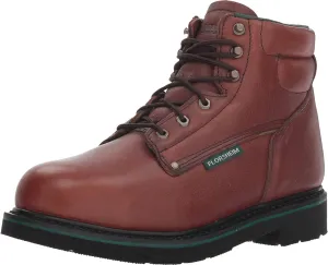 Florsheim Work Utility Men's 6" Steel Toe Work Boot Black Walnut - 11 Wide