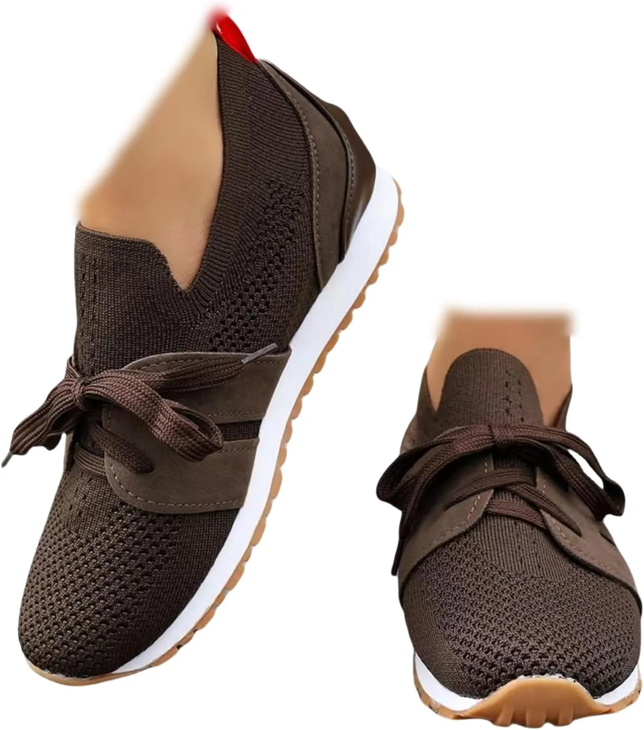 Ladmiple Running Shoes For Women Athletic Walking Shoes Slip On Casual Mesh-Comfortable Athletic Tennis Workout Sneakers 2025