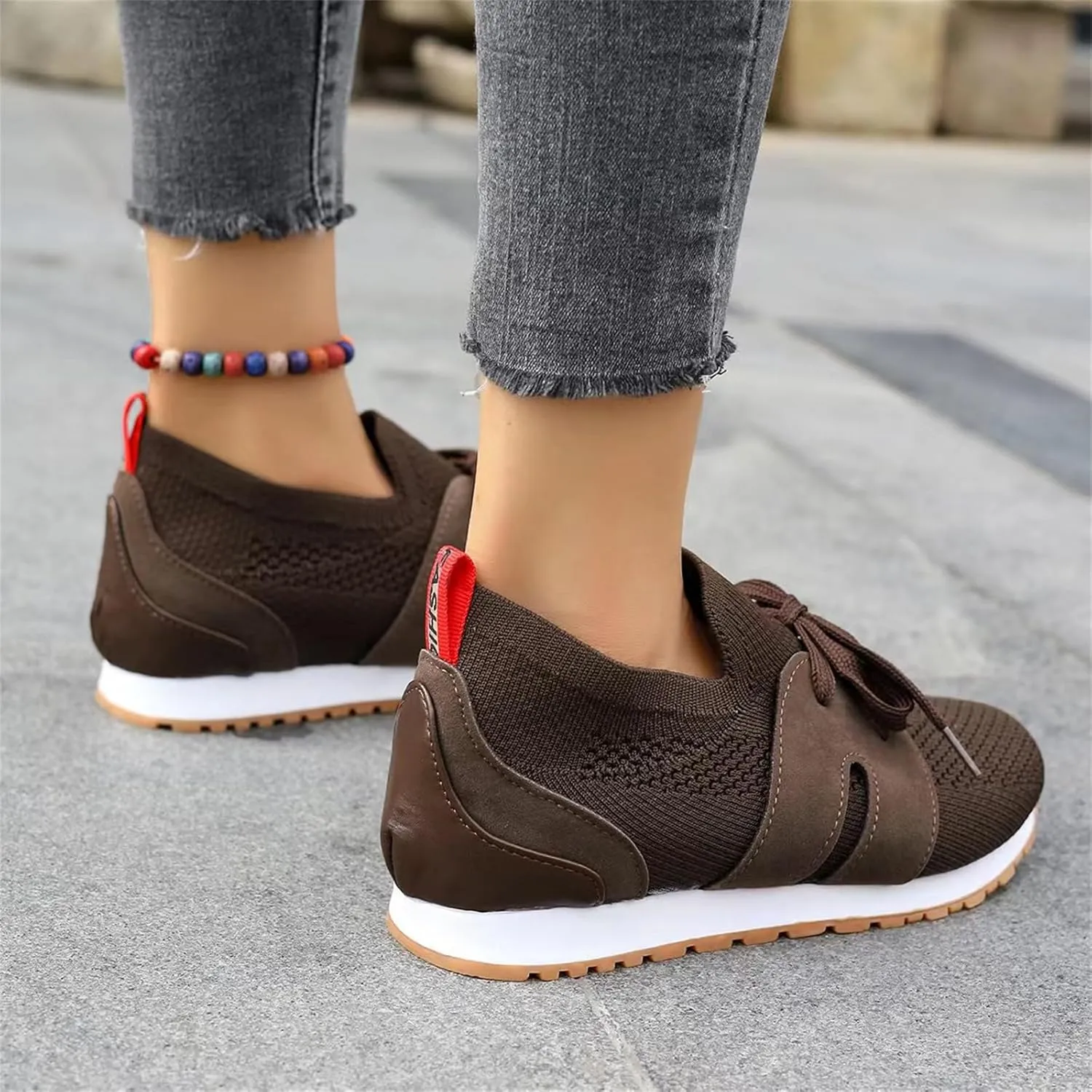 Ladmiple Running Shoes For Women Athletic Walking Shoes Slip On Casual Mesh-Comfortable Athletic Tennis Workout Sneakers 2025