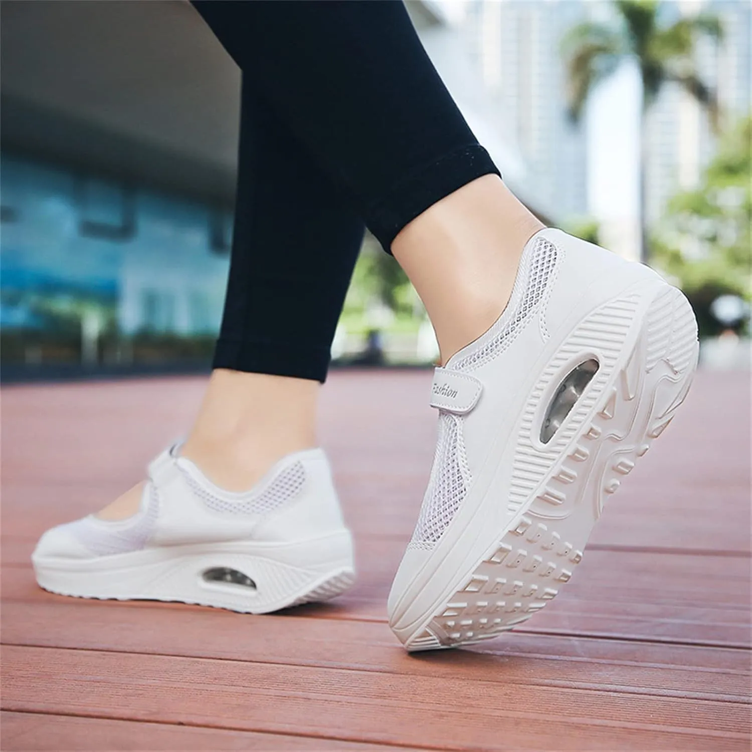 Ladmiple Sneakers For Women Walking Shoes Arch Support Casual Slip On Fashion Comfortable Dressy Summer Flats Loafers