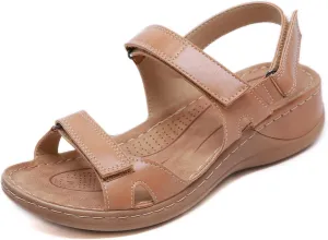 Ladmiple Womens Sandals Dressy Comfortable Summer Causal Flip Flops Arch Support Beach Open Toe Roman Orthopedic Sandal