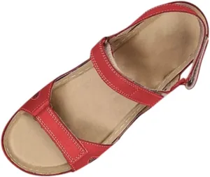 Leather Orthopedic Sandals for Women Bunion Orthopedic Dressy Sandals Women Arch Support Flip-Flops Orthopedic Hiking Sandals Women Waterproof Orthopedic Comfort Platform Sandals for Women