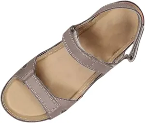 Leather Orthopedic Sandals for Women Bunion Orthopedic Dressy Sandals Women Arch Support Flip-Flops Orthopedic Hiking Sandals Women Waterproof Orthopedic Comfort Platform Sandals for Women