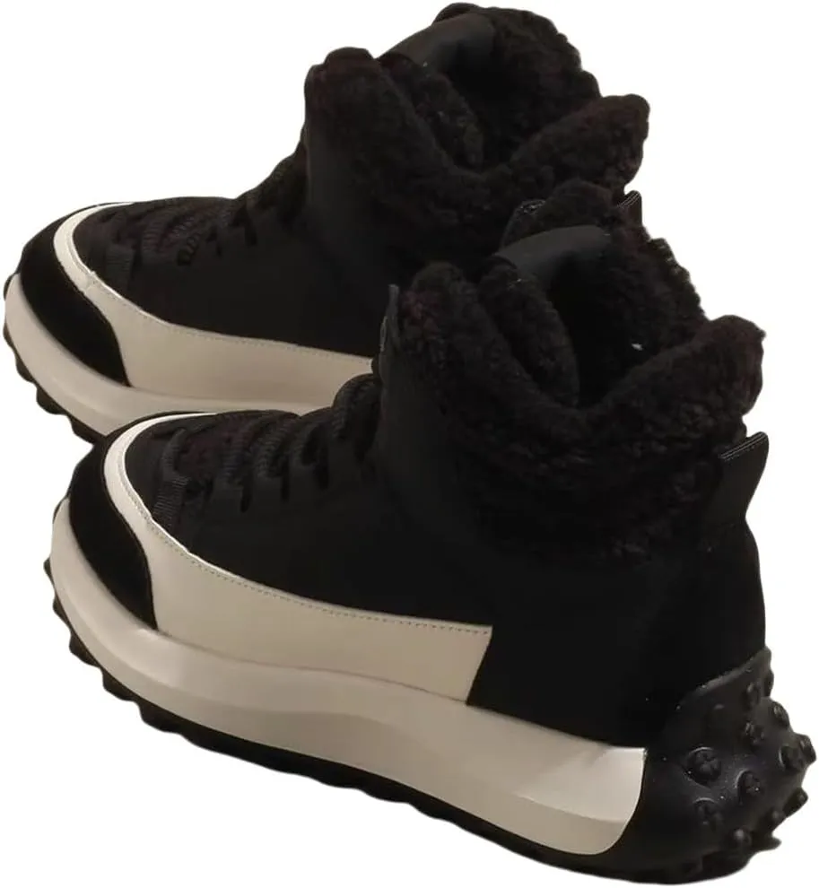 Non Slip Fuzzy Snow Booties For Kids Boys Girls Toddler Warm Thick Shoes Spring Fashion Ankle Chunky Sole Fashion Boots