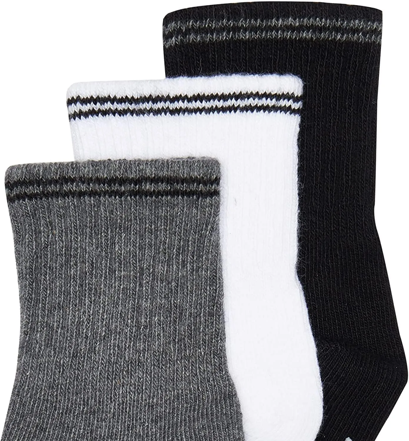 Robeez Baby Boys & Girls, Infant, Toddler Soft Cotton Non-Slip Socks/Kickproof Seamless Design (3 Pack)
