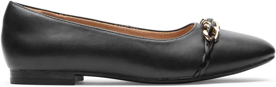 Rockport Women's Zoie Chain Ballet Flat
