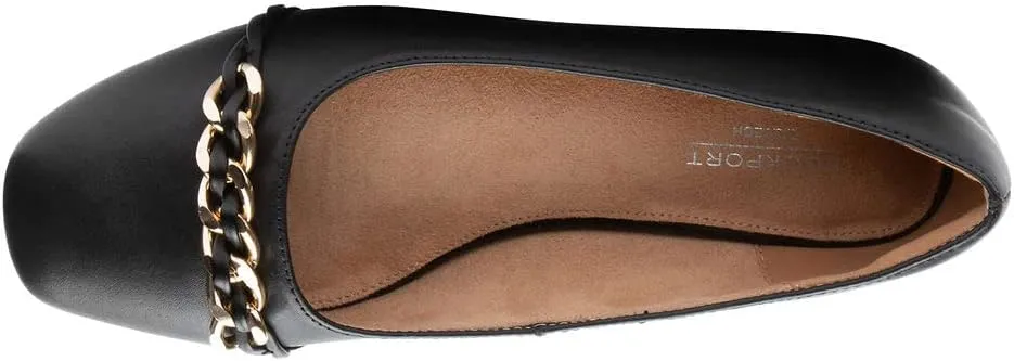 Rockport Women's Zoie Chain Ballet Flat