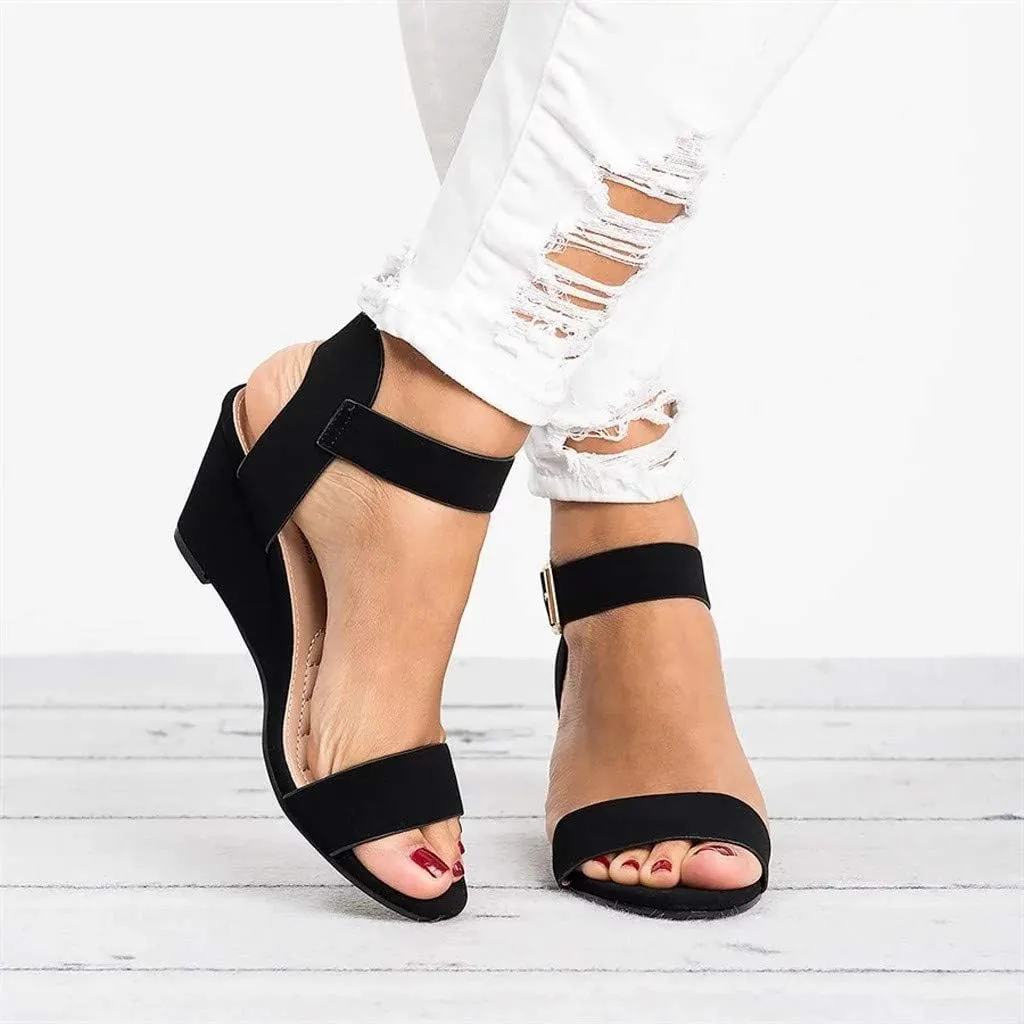 Sandalias para Mujer, Sandals Women Ankle Strap Chunky Chunky Heel Sandals Open Toe Wedding Party Dress Shoes