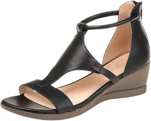 Sandals Women Comfortable Wedge Flatform Platform Sandals Open Toe Ankle Strap Boho Casual Dressy Summer Dress Shoes