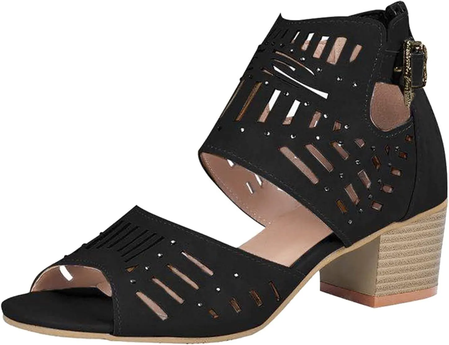 Summer Sandals for Women, Platform Sandals for Women Retro Roman Wedge Sandals Open Toe Sandals Breathable Shoes
