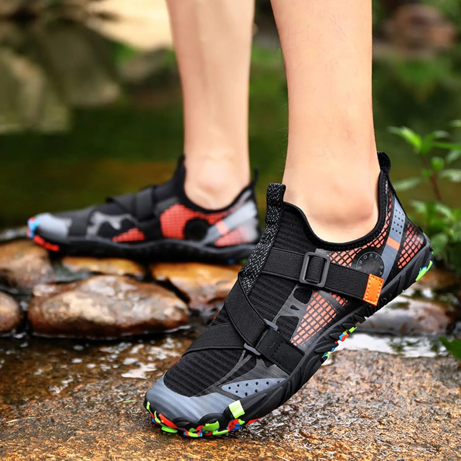 Summer Water Shoes Men Quick Drying Hiking Swimming River Tracing Shoes Breathable Sneaker Men Sandals