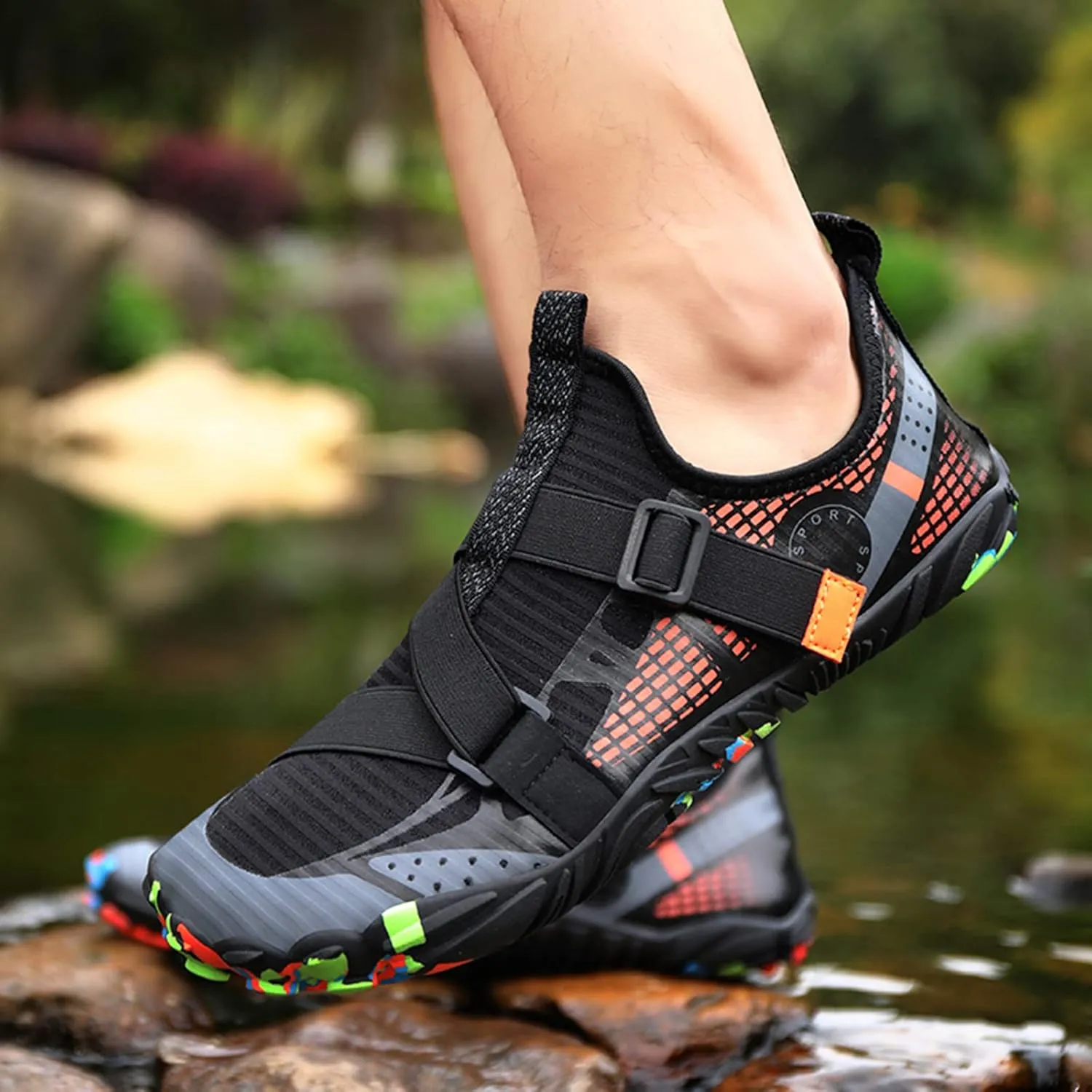 Summer Water Shoes Men Quick Drying Hiking Swimming River Tracing Shoes Breathable Sneaker Men Sandals