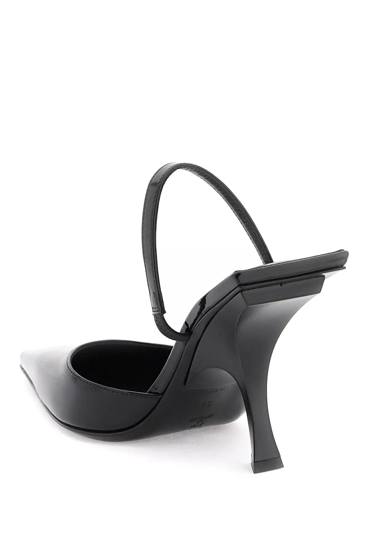 The attico faux leather slingback pumps