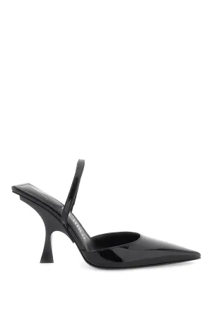 The attico faux leather slingback pumps