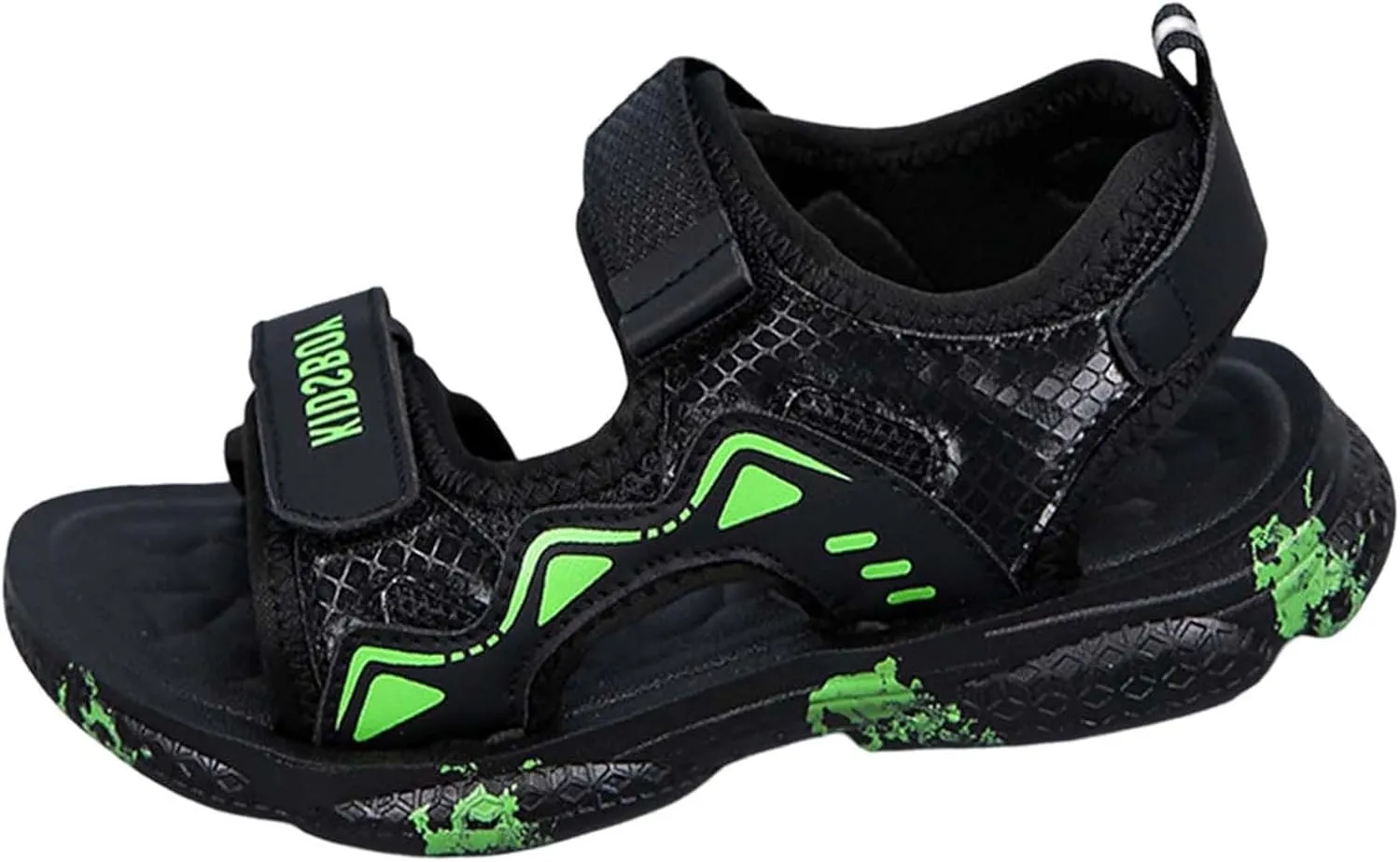 Toddler Boy Kids Sandals Open Toe Adjustable Summer Comfort Sport Barefoot Shoes for Boys Size 1-5