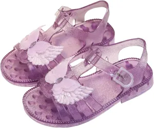 Toddler Boys Girls Double Sandals Sandals For Girls Kids Toddler Dress Up Flat Sequins Butterfly Mary Jane Shoes Summer Casual Sandal Walking Beach Shower Shoes for Boys