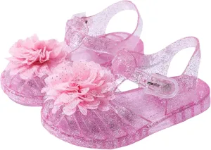 Unisex Kids Summer Sandals Sandals For Girls Kids Toddler Dress Up Flat Sequins Butterfly Mary Jane Shoes Summer Casual Sandal